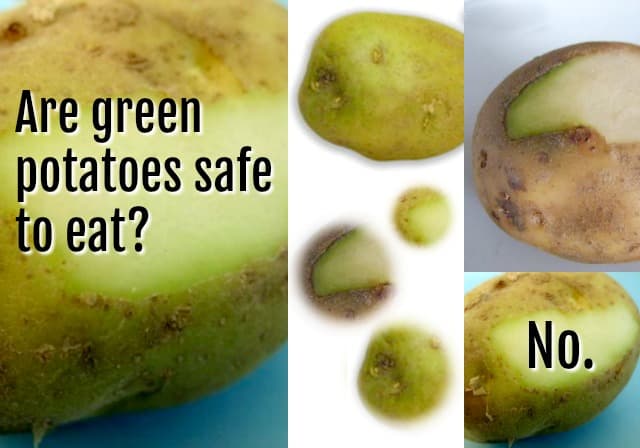Fact Check: Are green potatoes safe to eat?