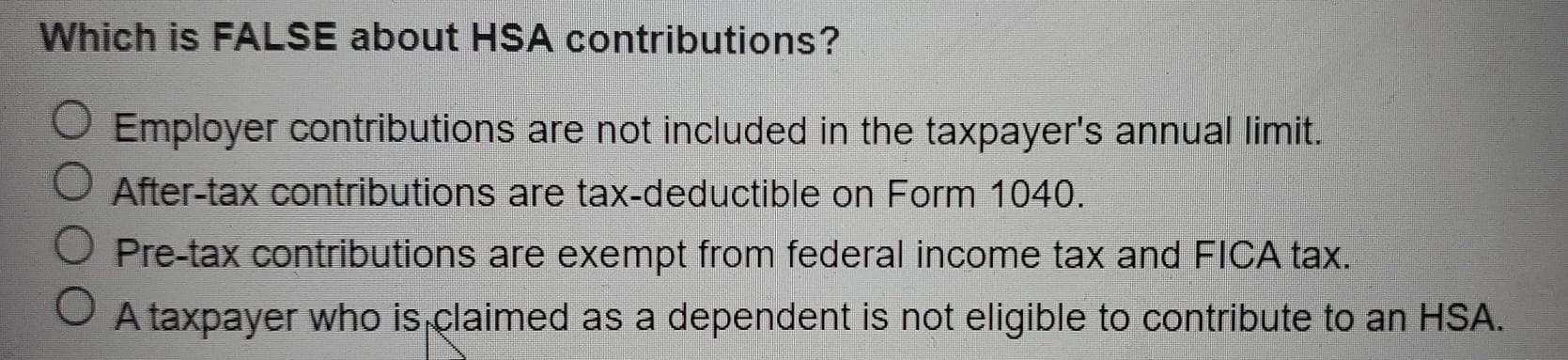 Fact Check: Are hsa contributions subject to fica?