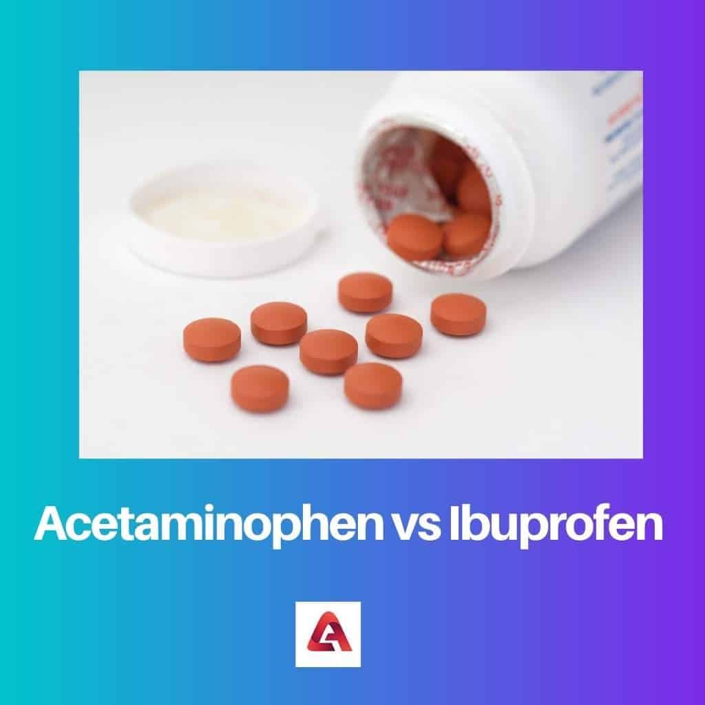 Fact Check: Are ibuprofen and acetaminophen the same?