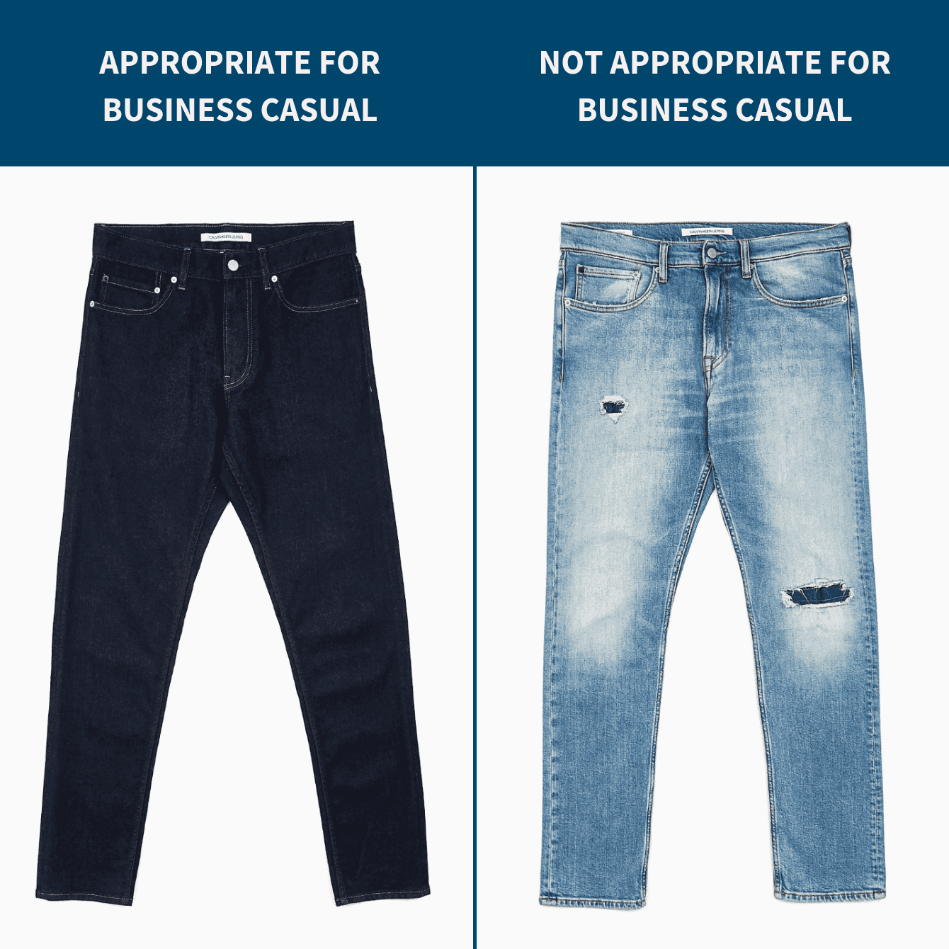 Fact Check: Are jeans business casual?