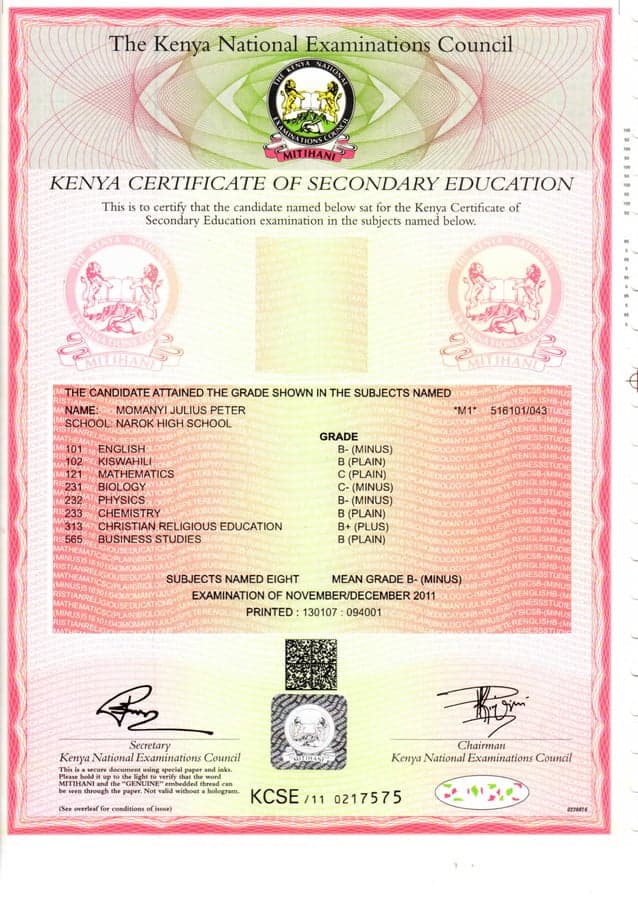 Fact Check: Are kcse 2022 certificate out?