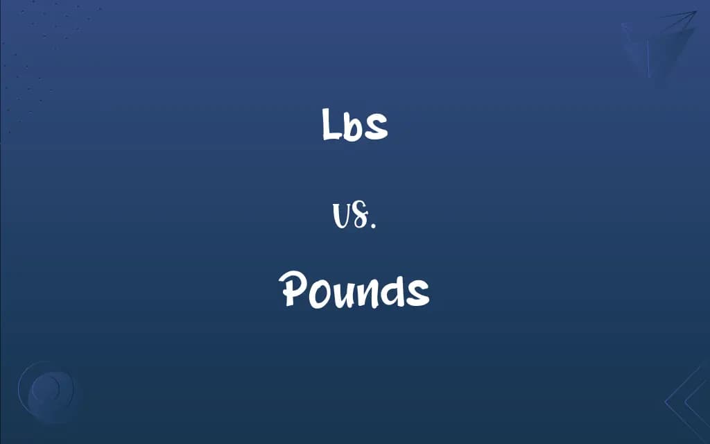 Fact Check: Are lbs and pounds the same?