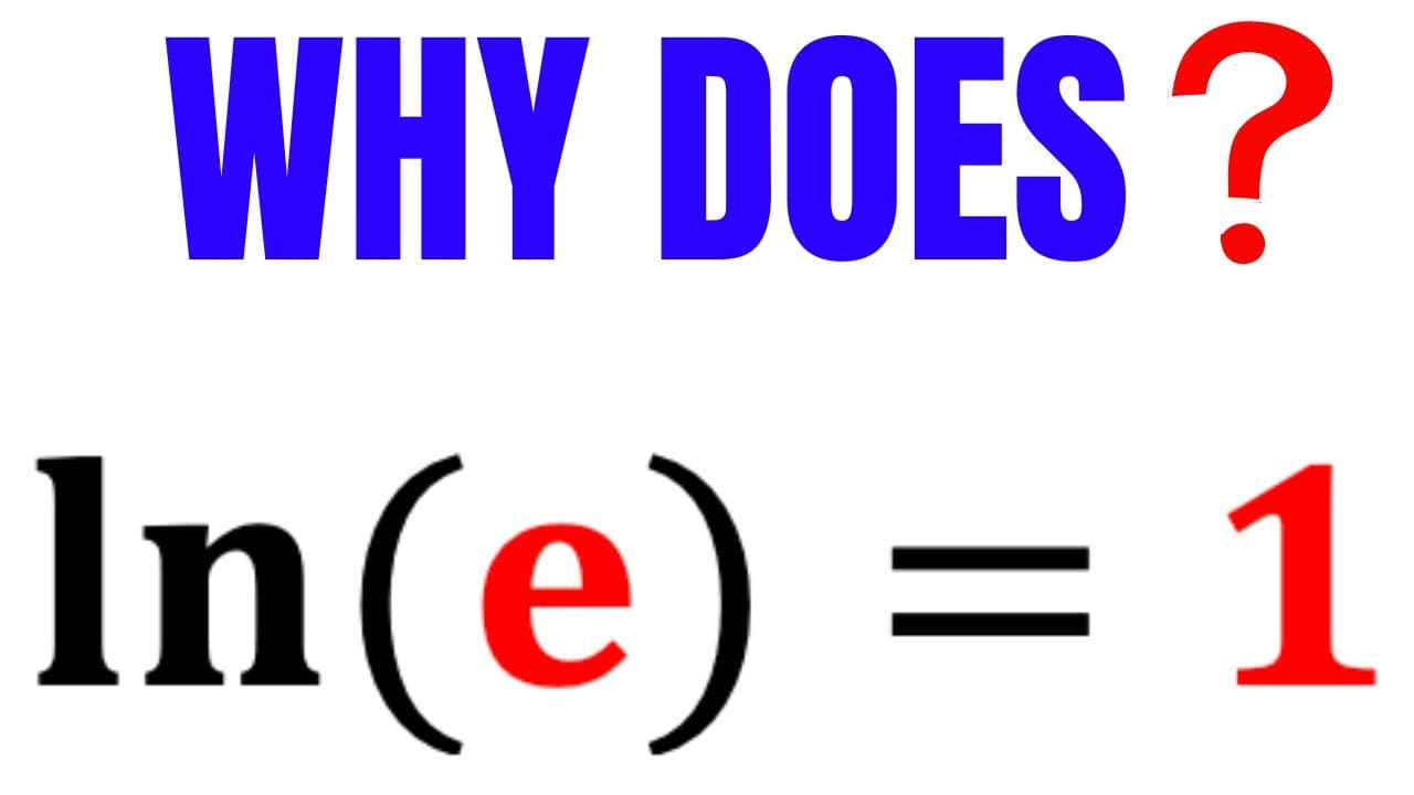 Fact Check: Are ln and e the same?