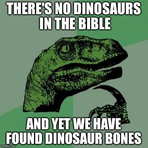 Fact Check: There no dinosaurs