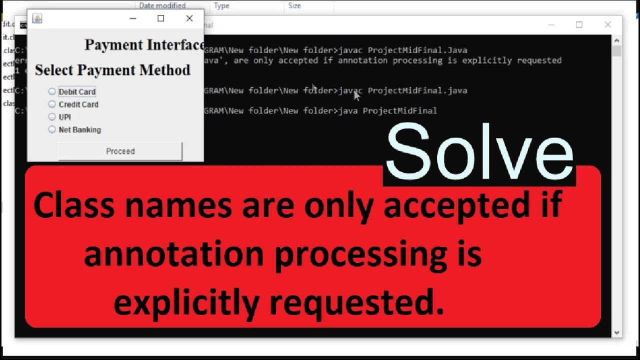 Fact Check: Are only accepted if annotation processing is explicitly requested?