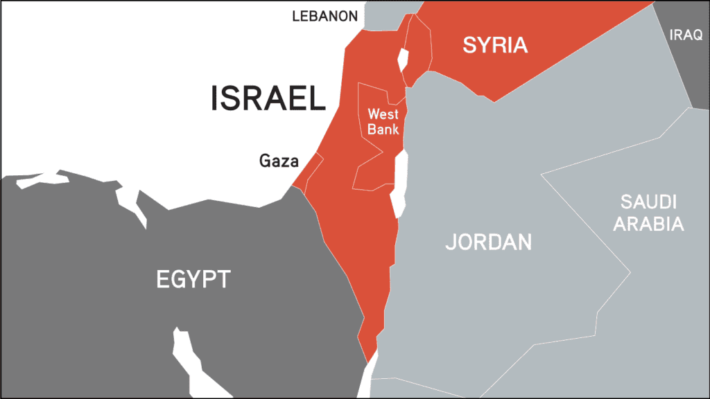 Fact Check: Its palestine not israel in the middle east