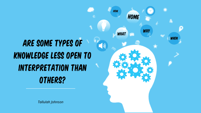 Fact Check: Are some types of knowledge less open to interpretation than others?