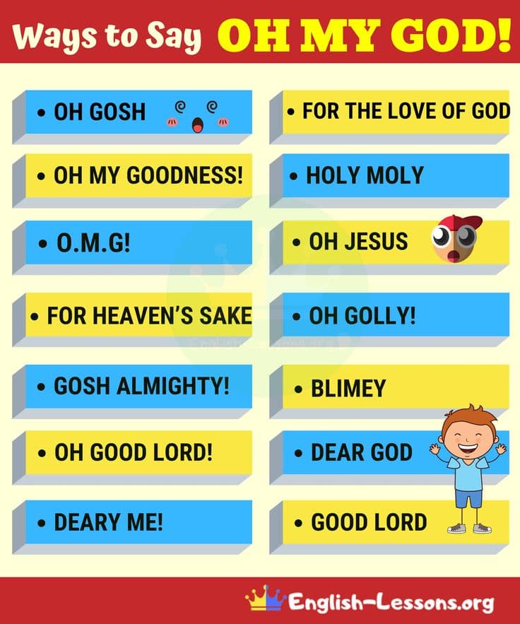 Fact Check: Is "Oh my God" a bad word?