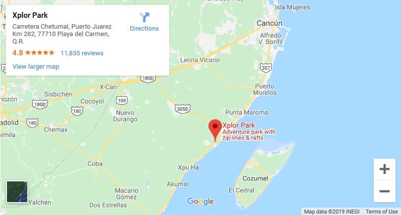 Fact Check: Is "Xplor" located in Cancun?