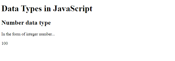 Fact Check: Is "number" a data type in JavaScript?