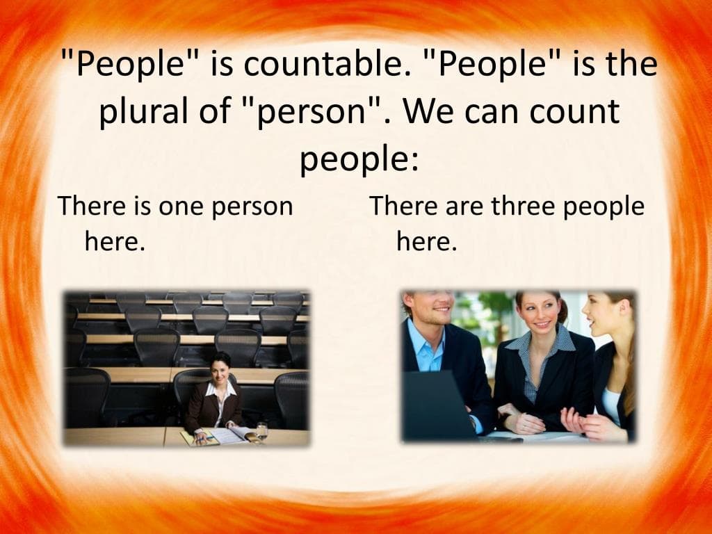 Fact Check: Is "people" countable or uncountable?