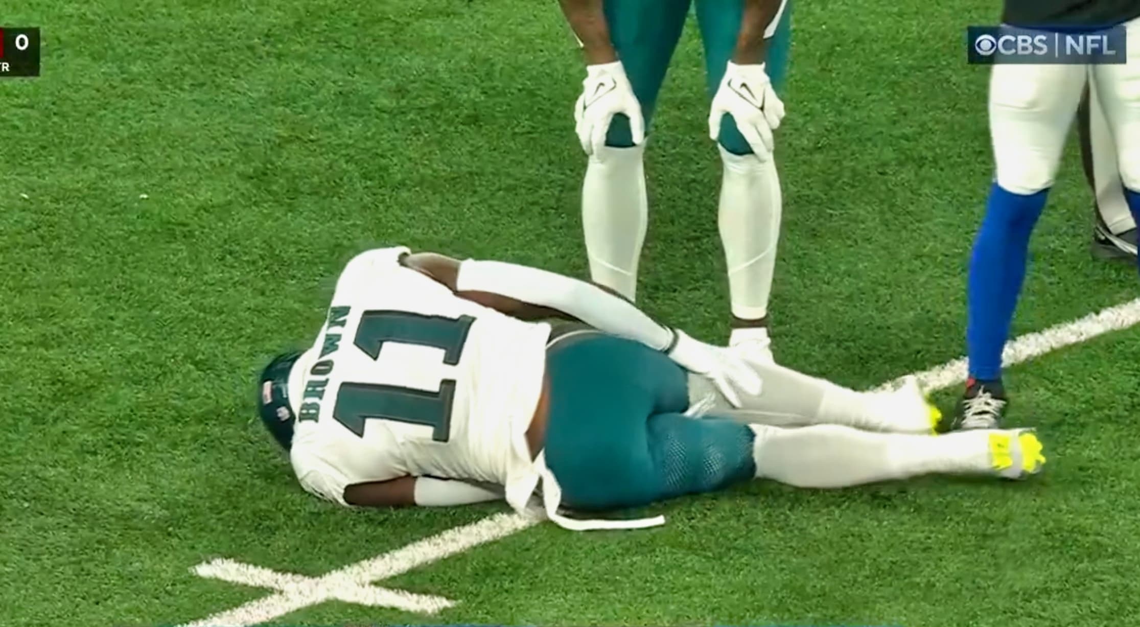 Fact Check: Is AJ Brown hurt?