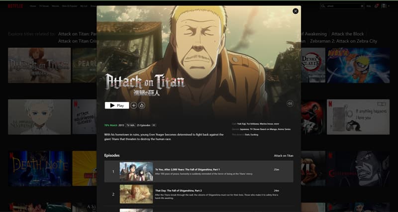 Fact Check: Is AOT on Netflix?