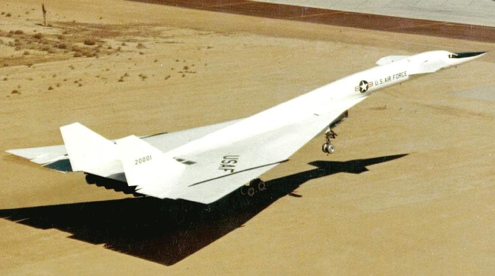 Fact Check: The B-70 bomber actually flew faster than 2,000 MPH.