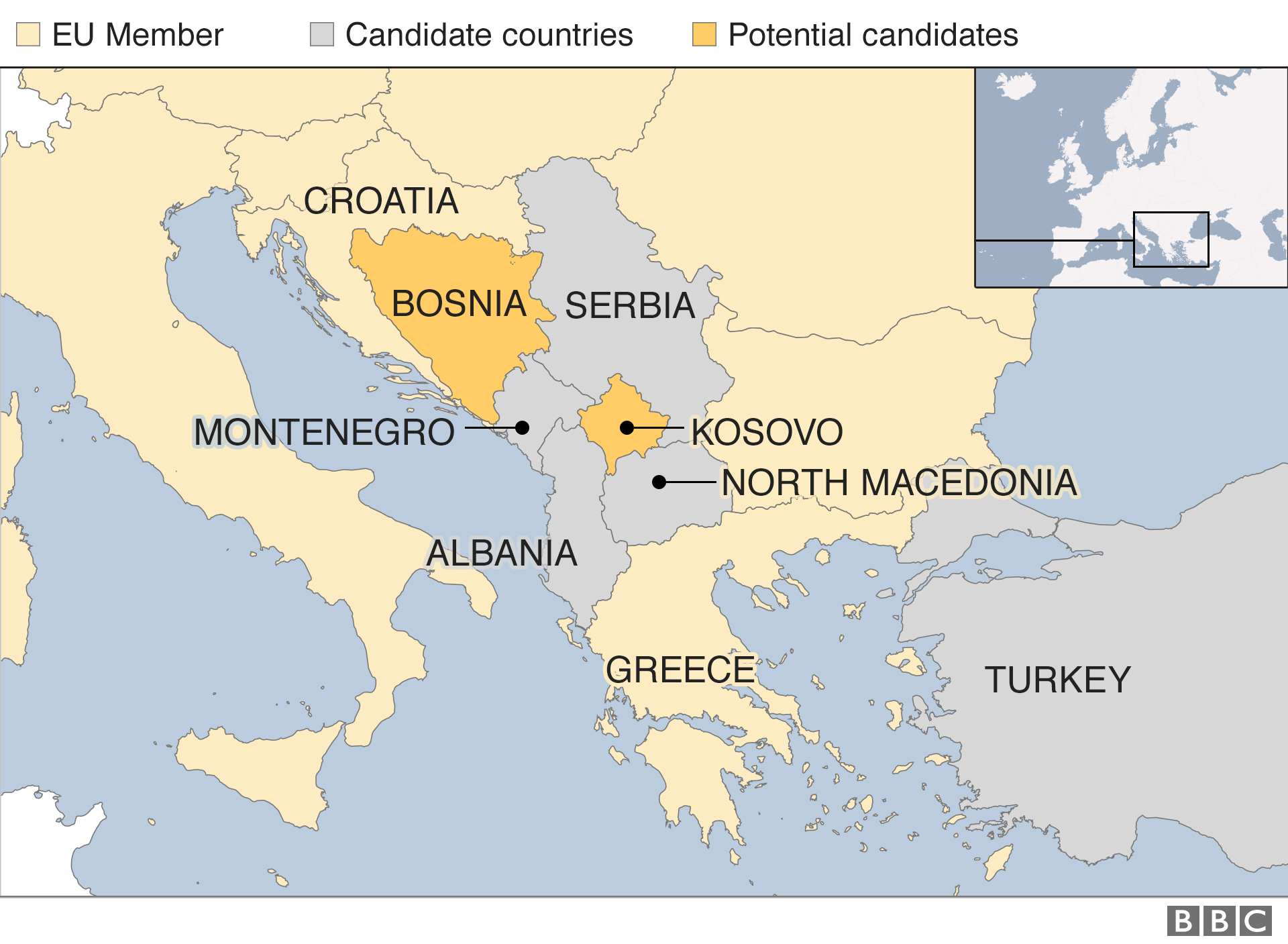 Fact Check: Is Bosnia part of the EU?