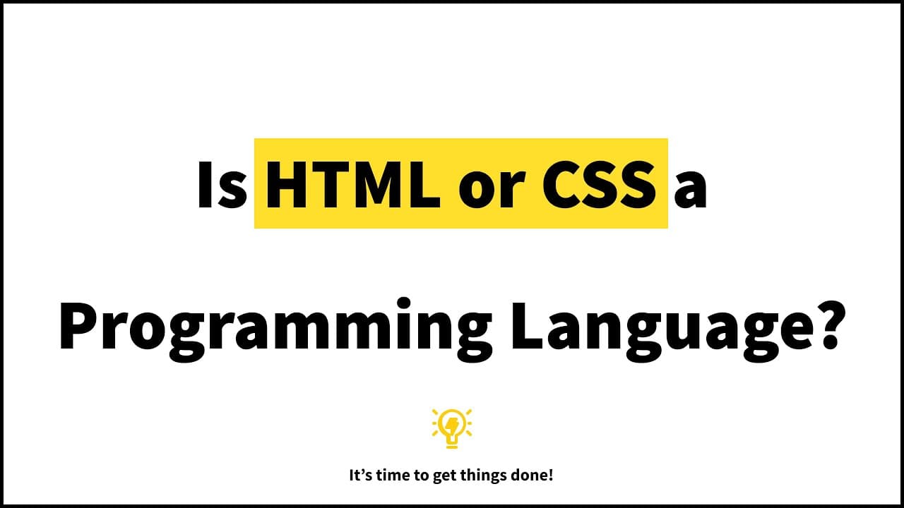 Fact Check: Is CSS a programming language?