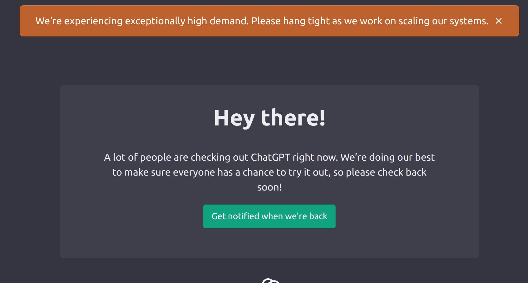 Fact Check: Is Down ChatGPT?