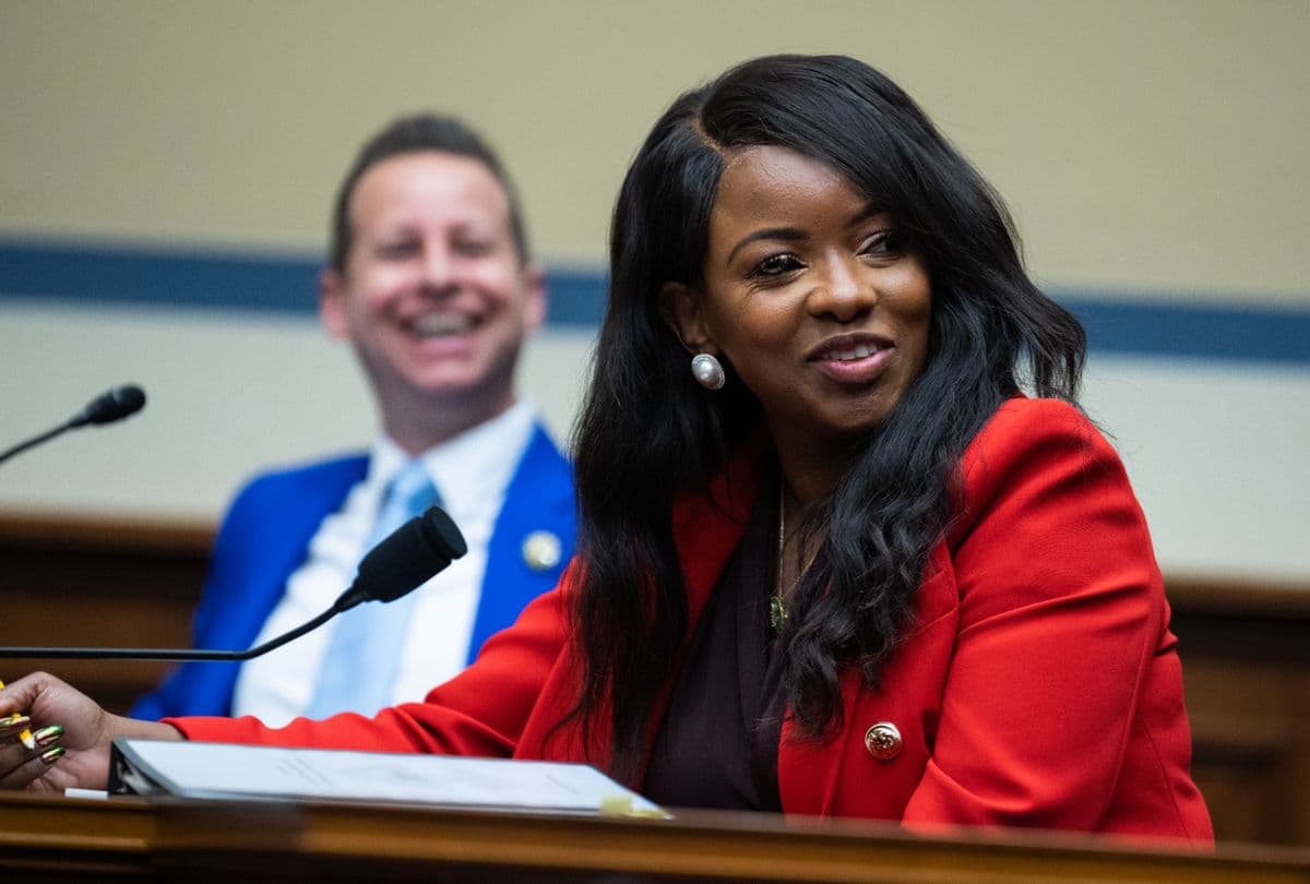 Fact Check: Congresswoman Jasmine Crockett has been collecting $2,600 a month in Social Security payments for he...