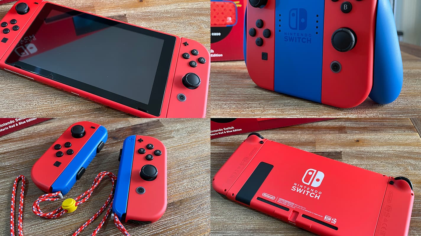 Fact Check: Is nintendo swich mario red and blue editon pached