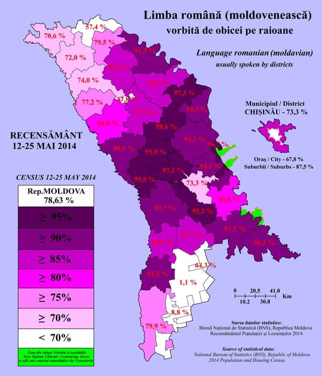 Fact Check: Most Moldovans identify as romanians