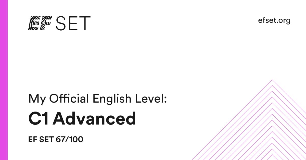 Fact Check: Is EF SET certificate recognized?