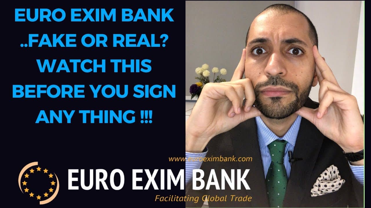 Fact Check: Is Euro Exim Bank fake?