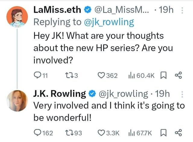 Fact Check: Is JK Rowling involved in the new Harry Potter series?
