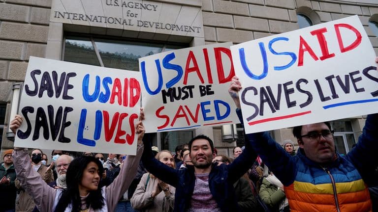 Fact Check: Did George works receive funding from usaid