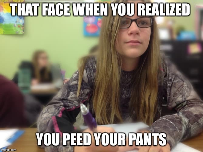 Fact Check: peeing in your pants is fun