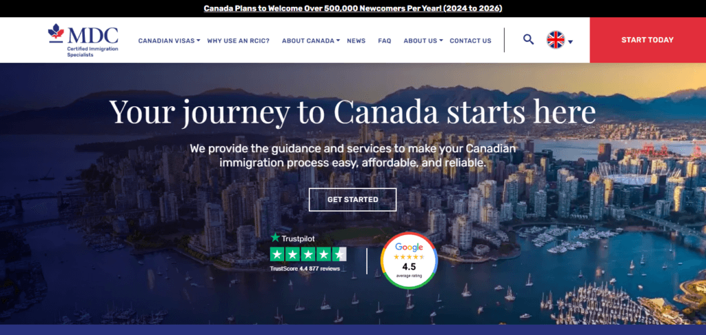 Fact Check: Is MDC Canada a genuine immigration website?