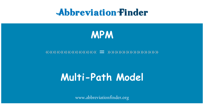 Fact Check: Is MP an abbreviation for model?