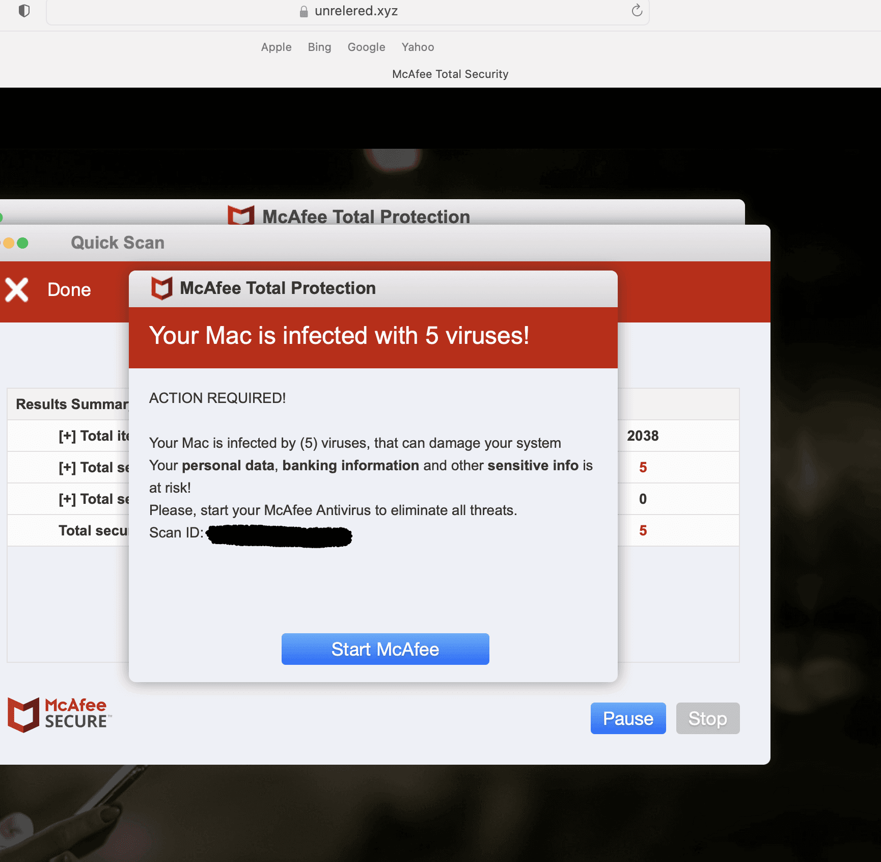 Fact Check: Is McAfee a virus?
