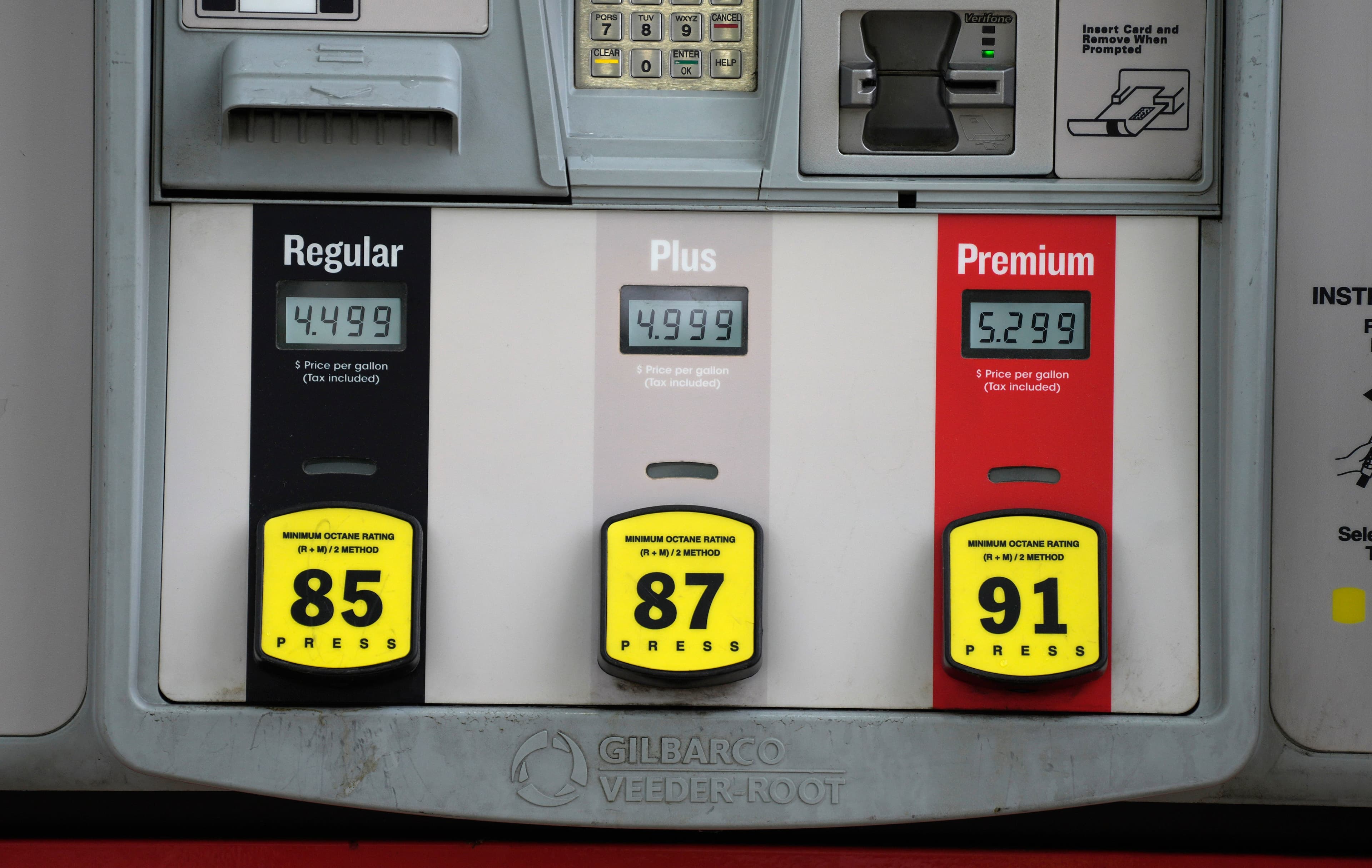 Fact Check: Friday’s average gasoline price was down 33 cents from a year ago and $1.88 from their all-time high in June 2022, according to AAA.