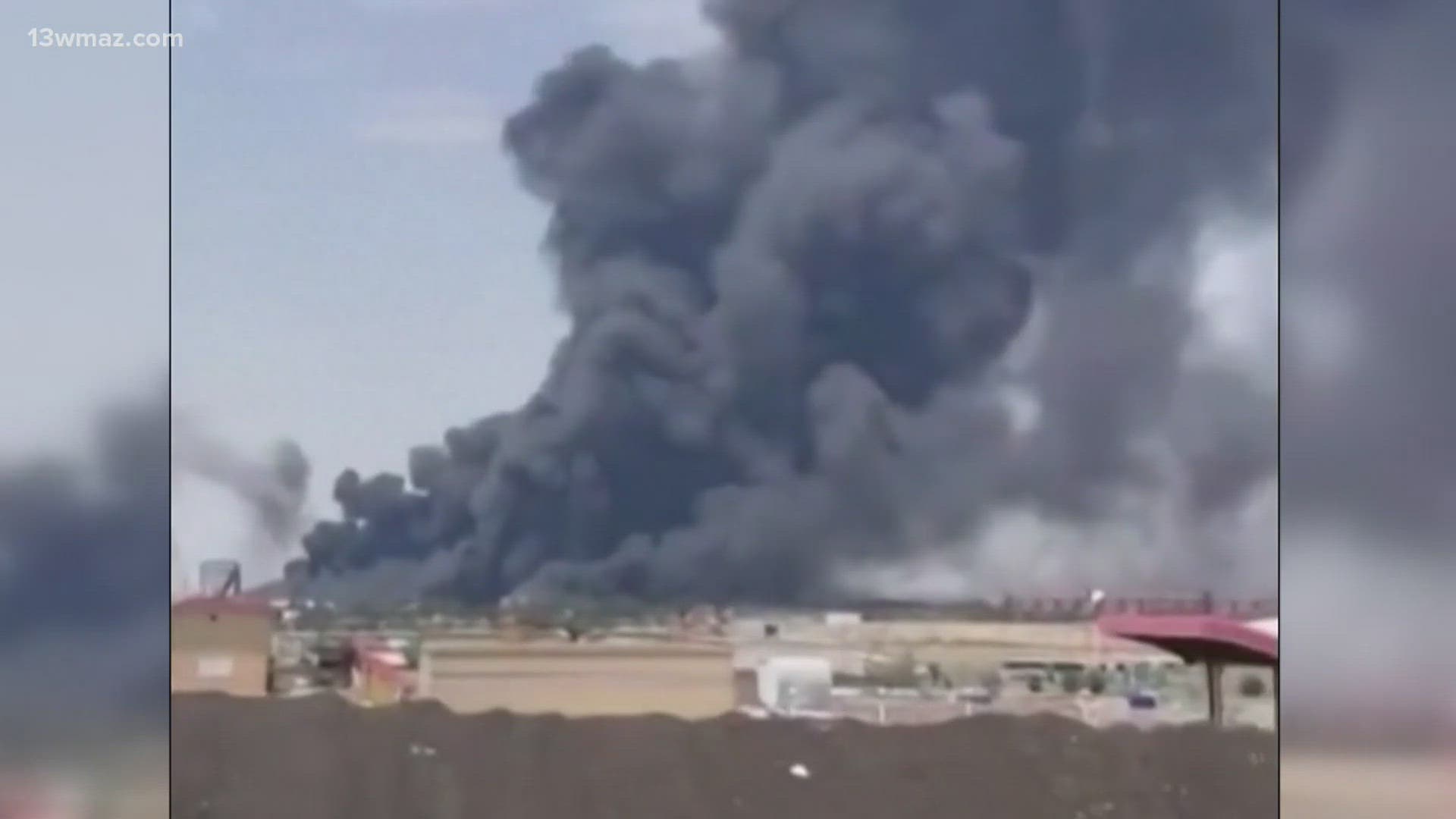 Fact Check: Israel attacked Iran’s main nuclear enrichment facility in Natanz, where black smoke could be seen rising into the air.