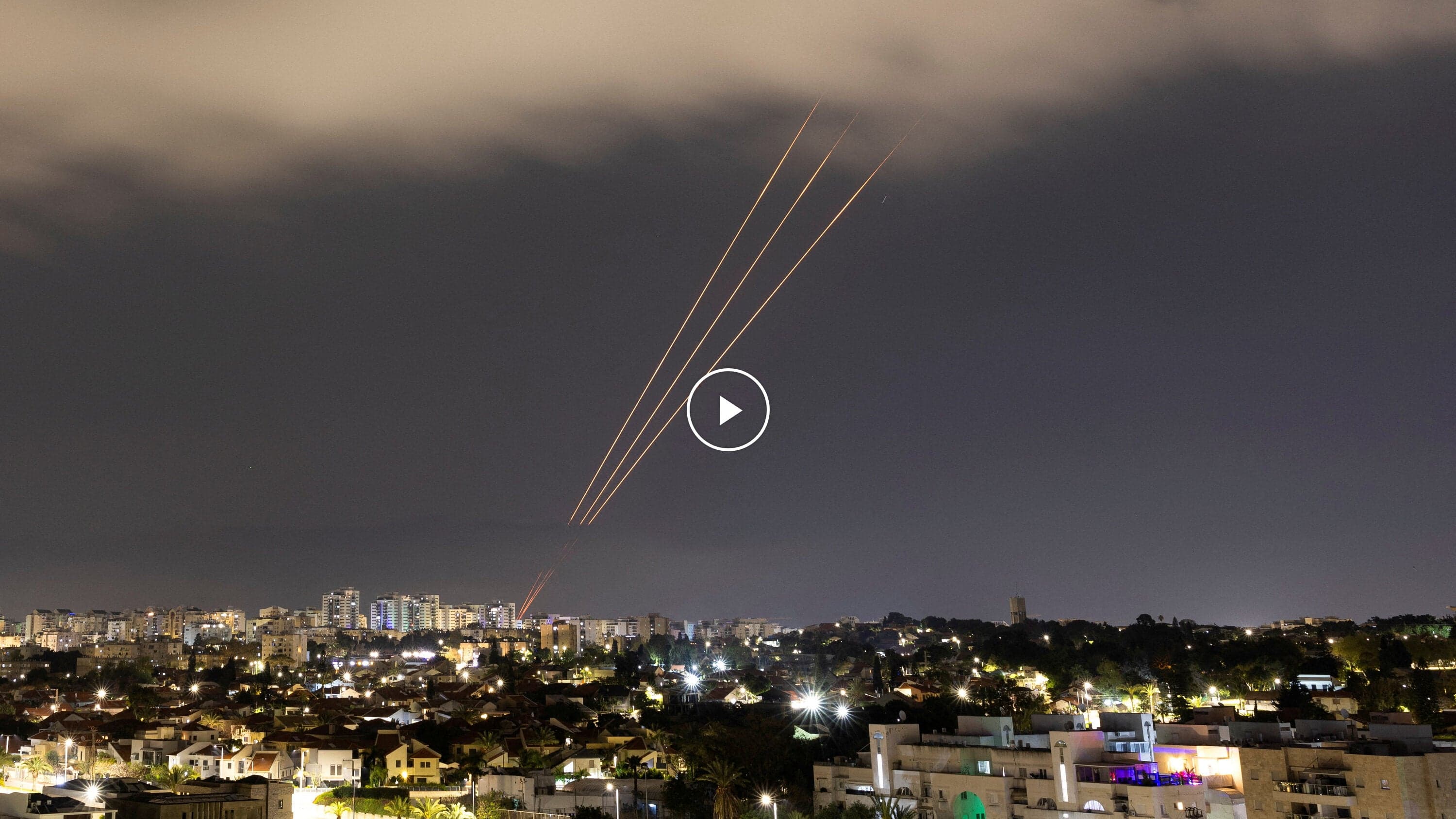 Fact Check: Iran launched another barrage of missiles toward Israel early Saturday local time.