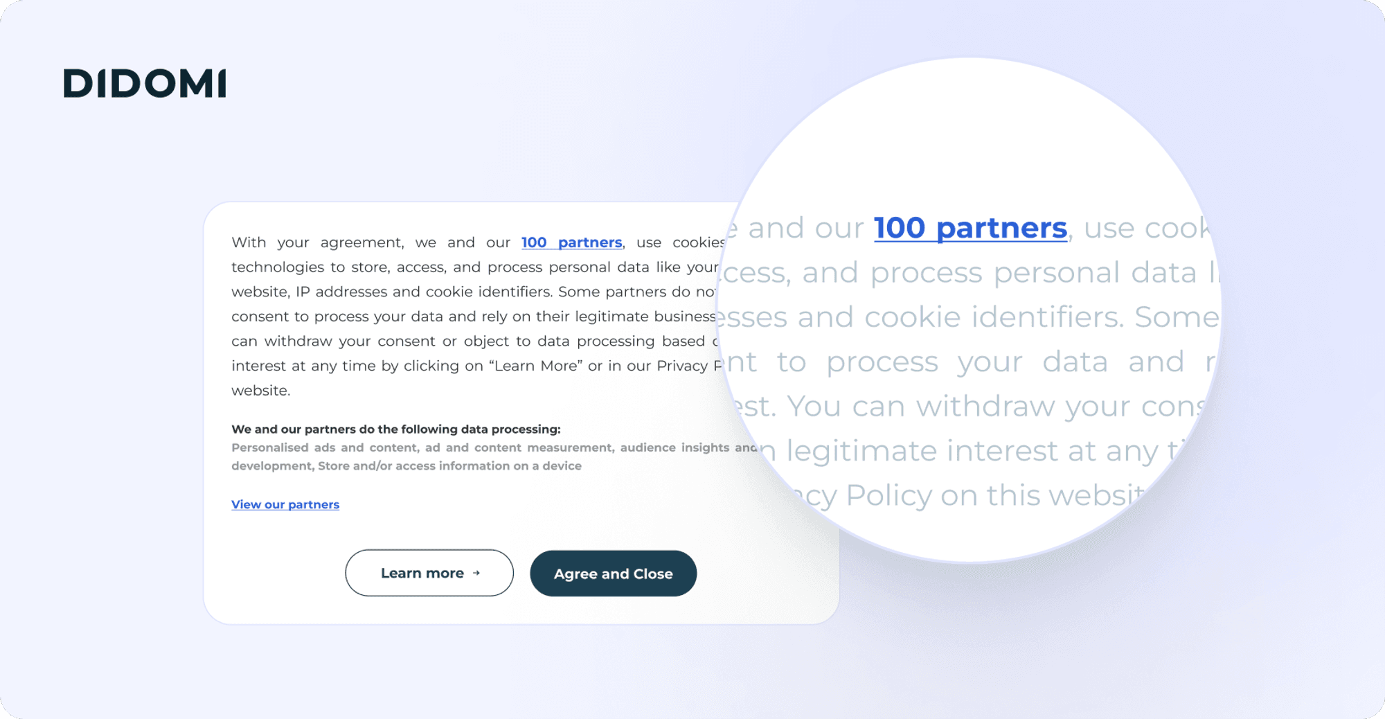 Fact Check: 90 TCF vendor(s) and 19 ad partner(s)