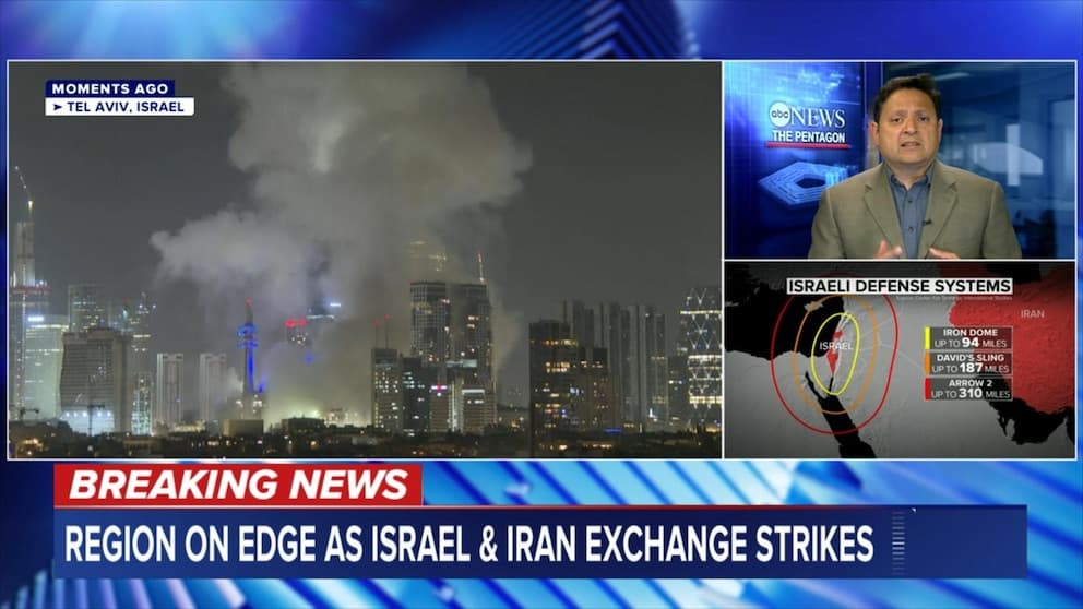 Fact Check: A U.S. official confirmed to ABC News that the U.S. was assisting in shooting down missiles targeting Israel.