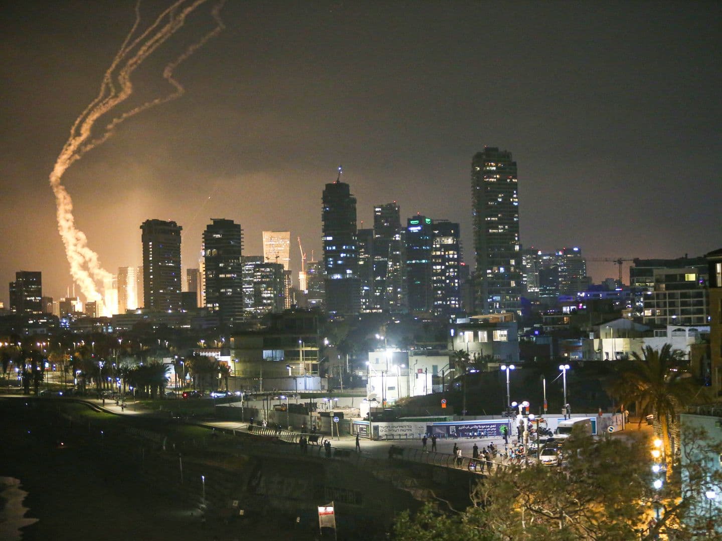 Fact Check: Minutes before 9pm local time, sirens went off across Israel warning of the incoming attack.