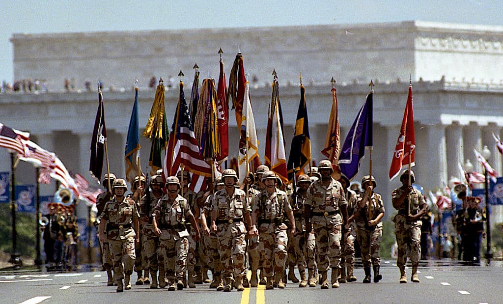 Fact Check: the last military parade we had was after the Gulf War