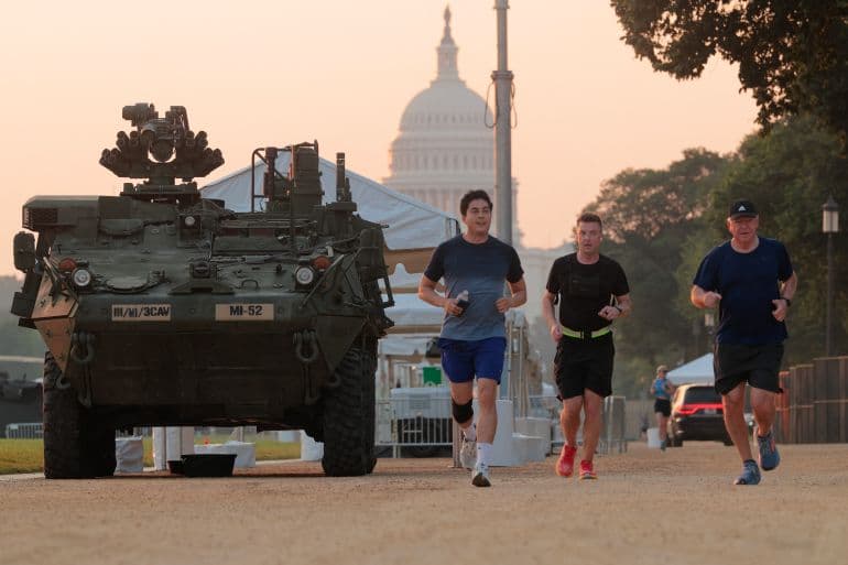 Fact Check: the parade promises a striking display of American military might