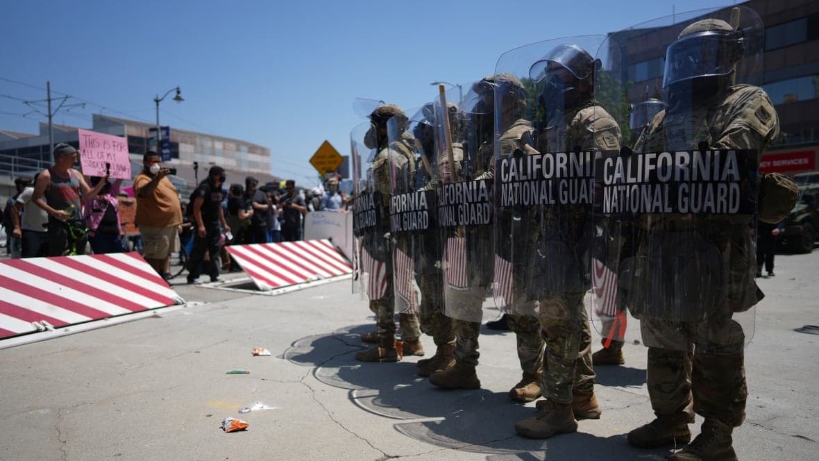 Fact Check: It is the first time a U.S. president has called in the National Guard to a state without the permission of its governor in 60 years.