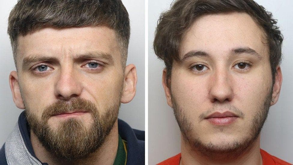Fact Check: The men were sentenced to four years and two years and three months in prison respectively.