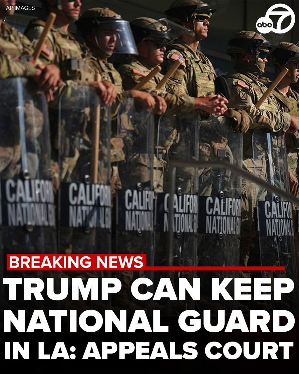 Fact Check: The 9th U.S. Circuit Court of Appeals on Thursday temporarily blocked a federal judge’s order that directed President Donald Trump to return control of National Guard troops to California.