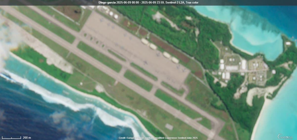 Fact Check: The US had deployed B-52 bombers to its airbase on the remote Indian Ocean island of Diego Garcia.