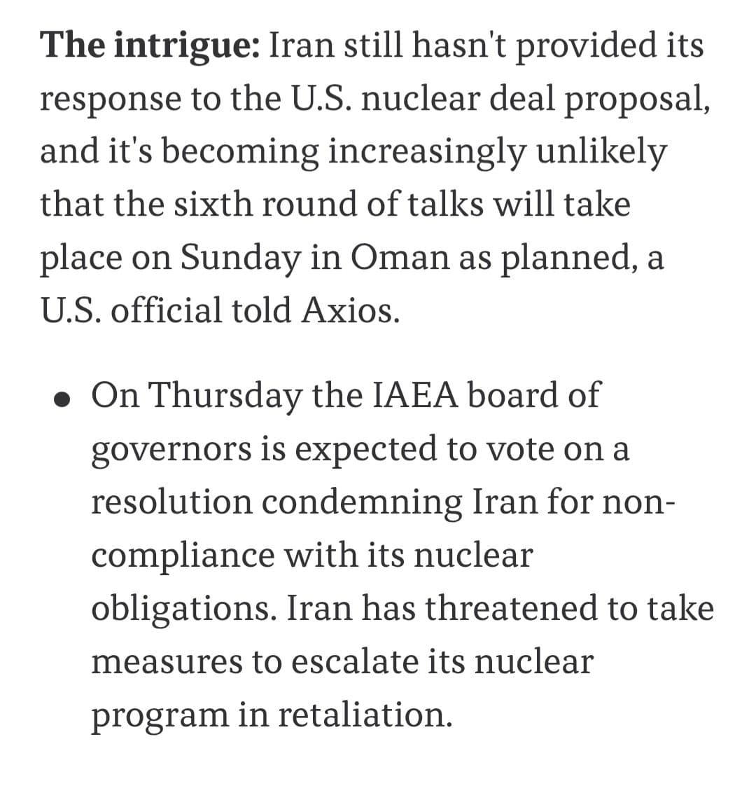 Fact Check: A sixth round of nuclear deal talks was still scheduled to take place in Oman on Sunday.
