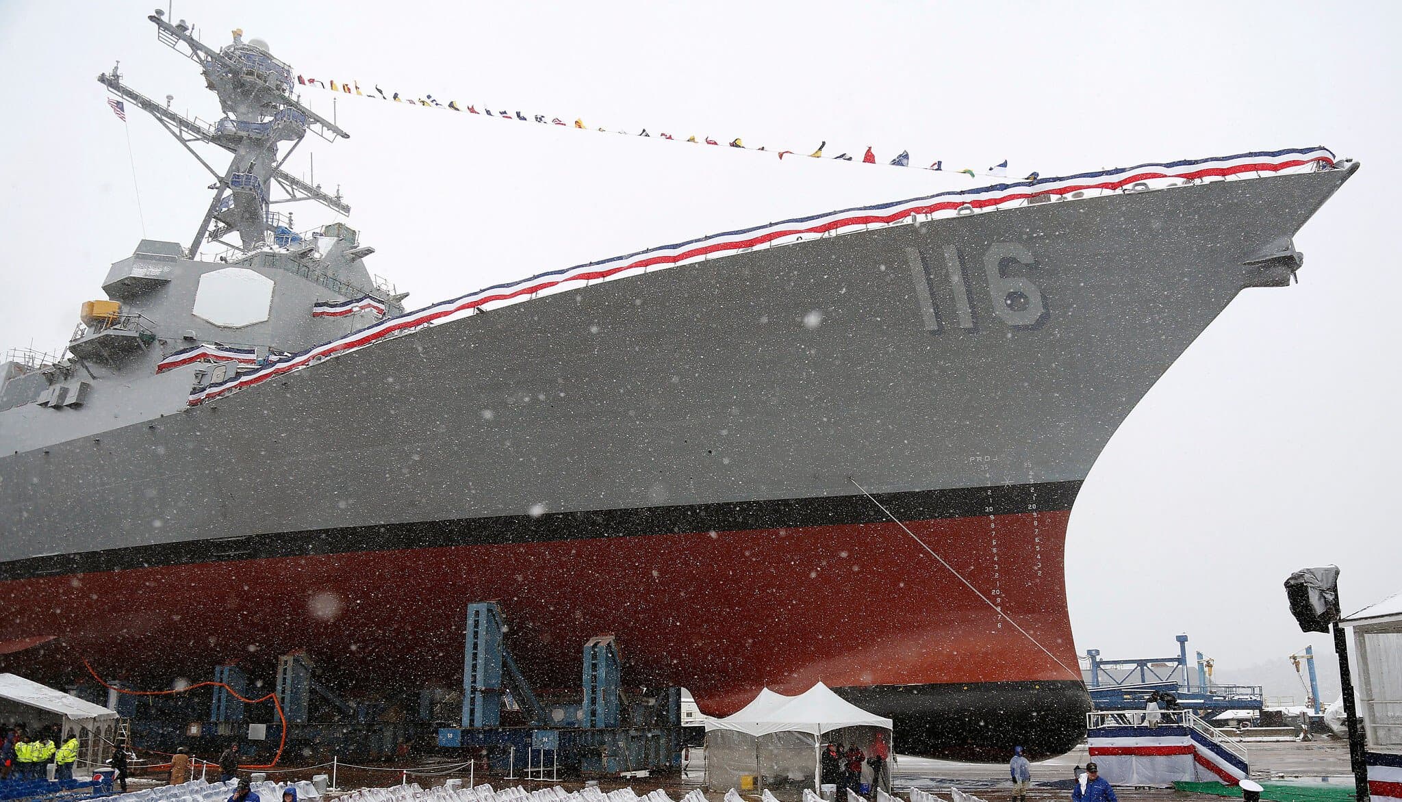 Fact Check: The Navy directed the destroyer USS Thomas Hudner, which is capable of defending against ballistic missiles, to begin sailing from the western Mediterranean Sea toward the eastern Mediterranean.