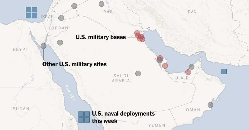 Fact Check: Typically around 30,000 troops are based in the Middle East, and about 40,000 troops are in the region now.