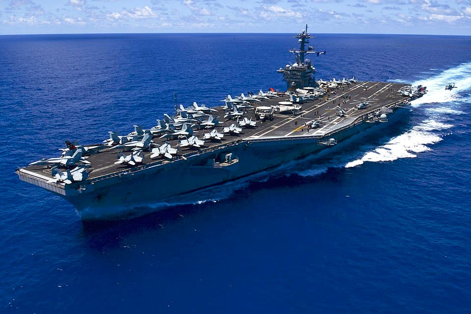 Fact Check: The USS Carl Vinson is in the Arabian Sea — the only aircraft carrier in the region.