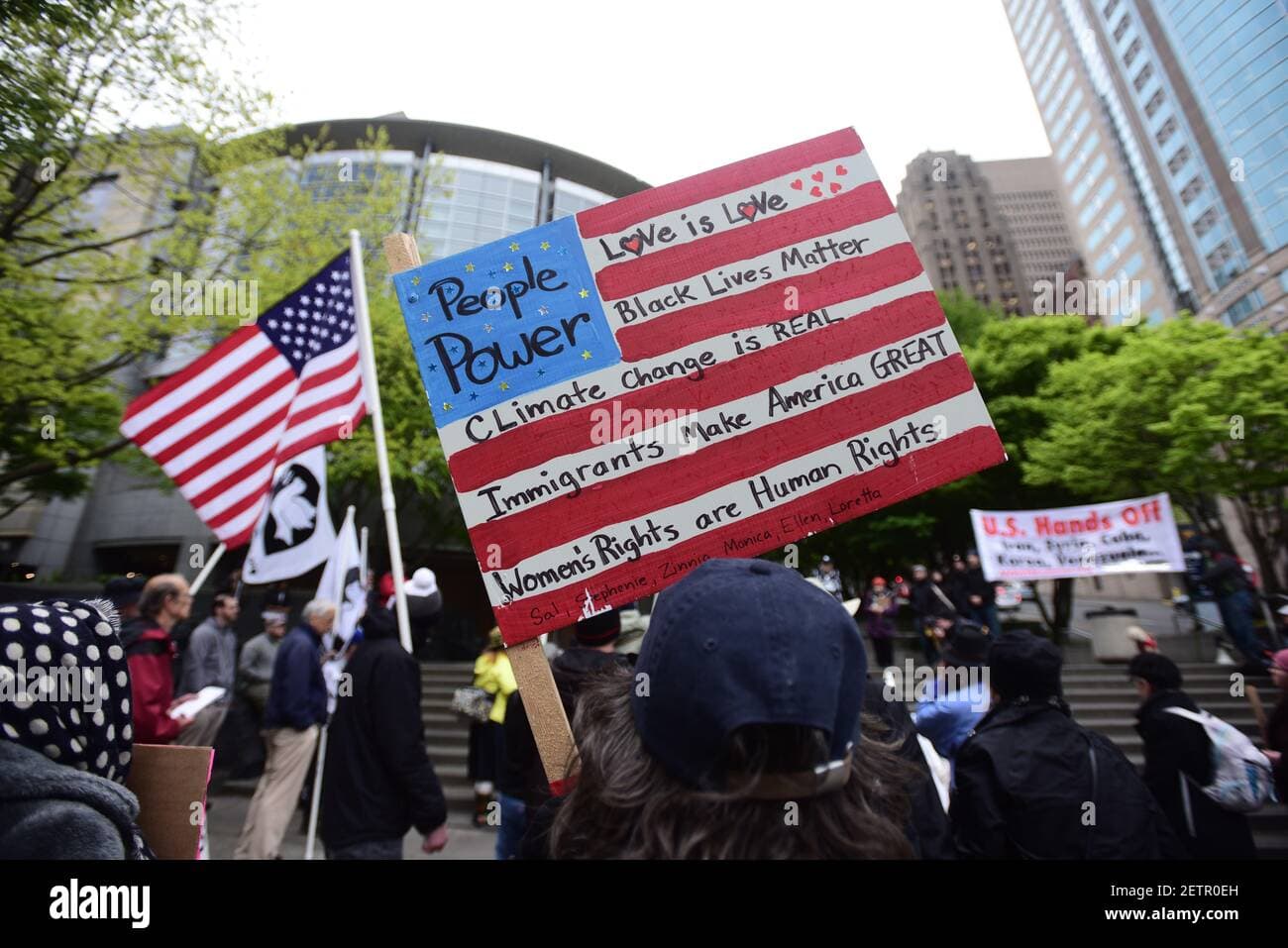 Fact Check: The protest was organized by two advocacy groups – About Face: Veterans Against the War and Veterans for Peace.