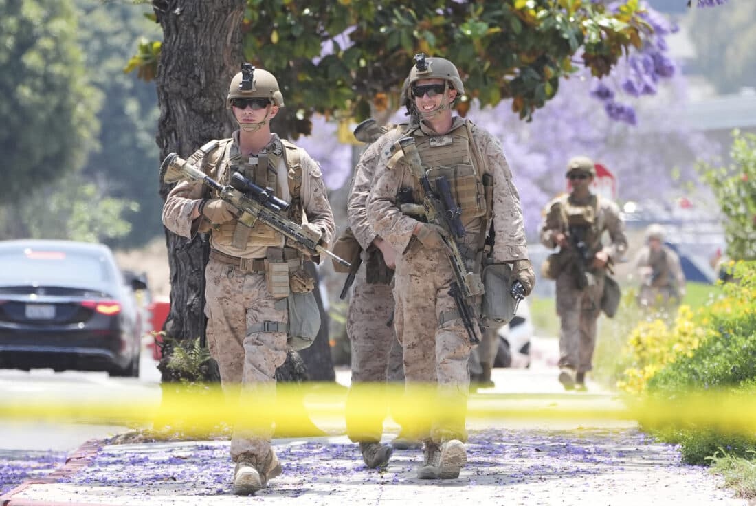Fact Check: The president has cited a legal provision that allows him to mobilize federal service members when there is 'a rebellion or danger of a rebellion against the authority of the Government of the United States.'